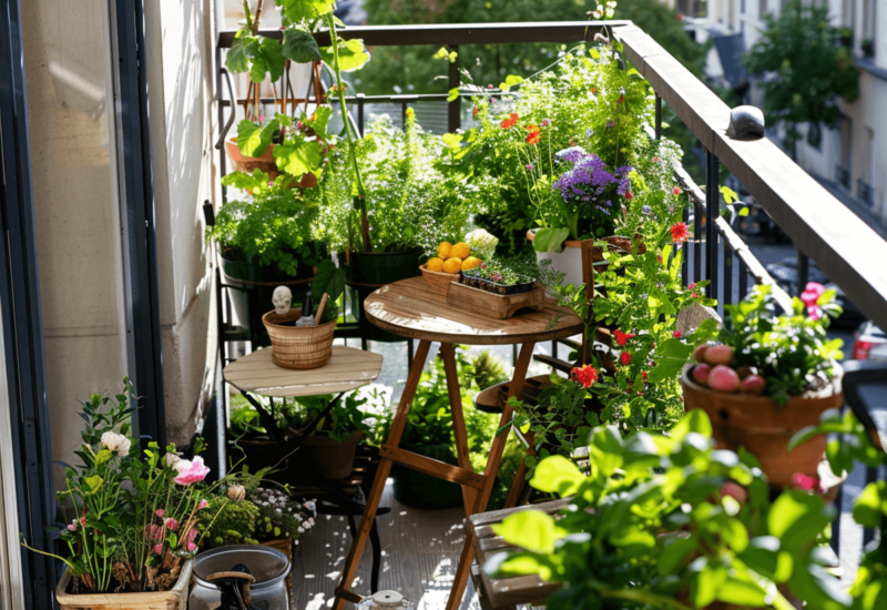 Ogród na balkonie – jak wykorzystać przestrzeń
