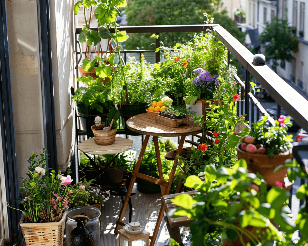 Ogród na balkonie – jak wykorzystać przestrzeń